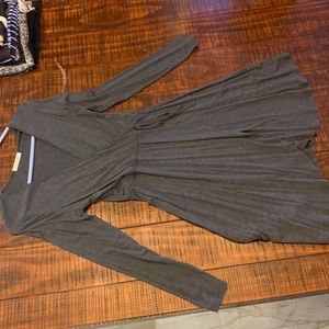Gray Heart & Hips M Long sleeve Dress